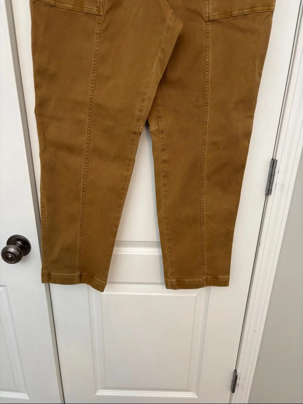 SPANX STRETCH TWILL STRAIGHT LEG PANT in Acorn size XL - Picture 6 of 8